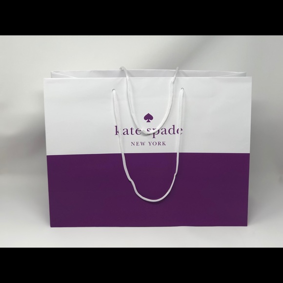 Kate Spade medium retail paper gift bag - Picture 2 of 5